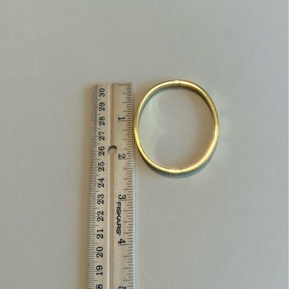 Vintage gold bangle M738 - Picture 8 of 8